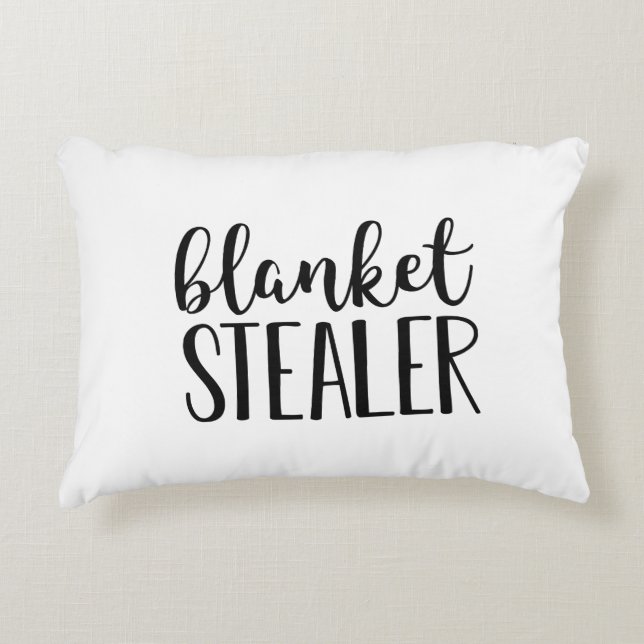 Blanket Stealer Decorative Cushion (Front)