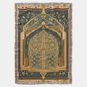 Blanket thrown for muslim prayer