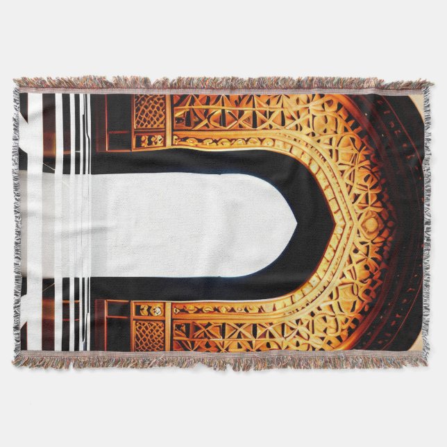 Blanket thrown for muslim prayer (Front)