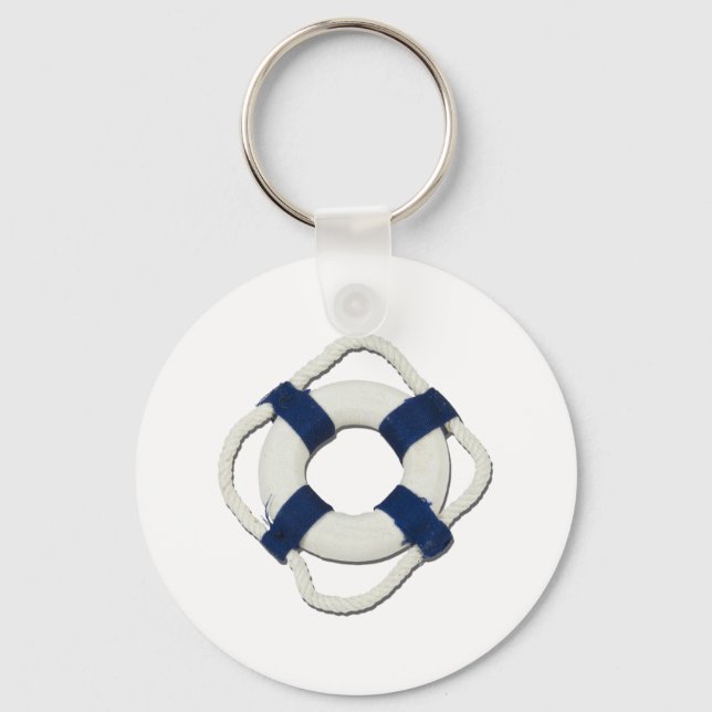 BlankLifePreserver081212.png Key Ring (Front)
