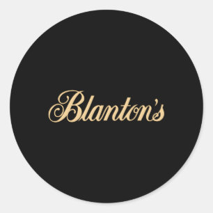 Blanton'S Small Batch Kentucky Bourbon Whiskey Classic Round Sticker