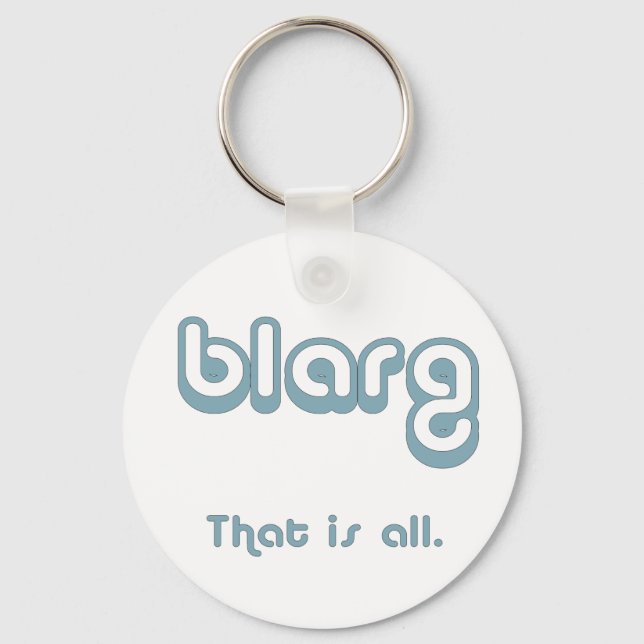 blarg. key ring (Front)
