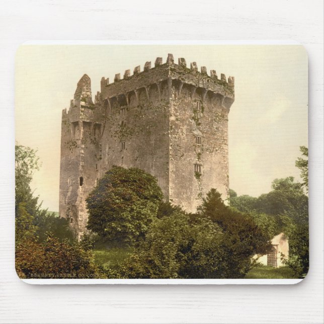 Blarney Castle c1900, County Cork, Ireland Mouse Mat (Front)
