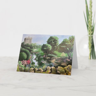 Blarney Castle Folded Greeting Card