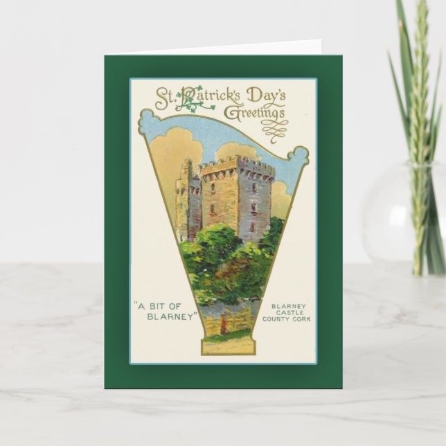 Blarney Castle St. Patrick's Day Cards (Front)