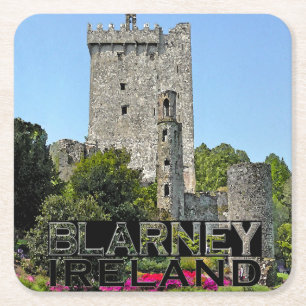 Blarney Square Paper Coaster
