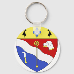 Blason ville fr Sayat (Puy-de-Dome) Key Ring