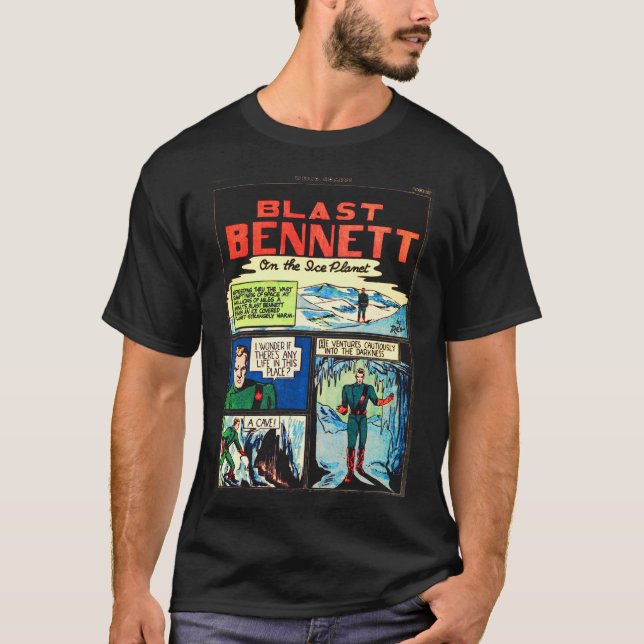 Blast Bennett On the Ice Planet, Page 7 T-Shirt (Front)