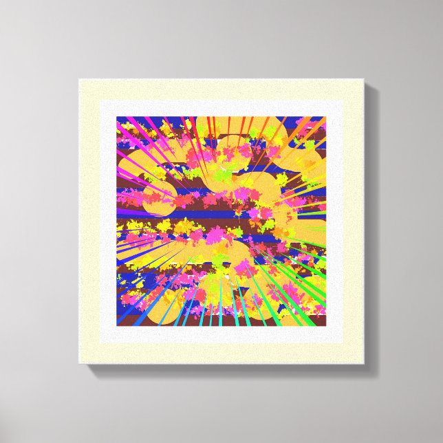 Blast  canvas print (Front)
