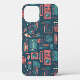 Blast From the Past: 80's Tech iPhone 12 Pro Case