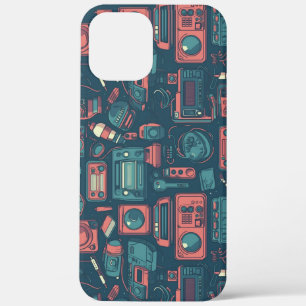 Blast From the Past: 80's Tech iPhone 12 Pro Max Case