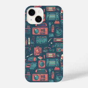Blast From the Past: 80's Tech iPhone 14 Case