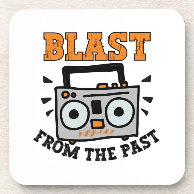 Blast from the Past.w Coaster (Front)