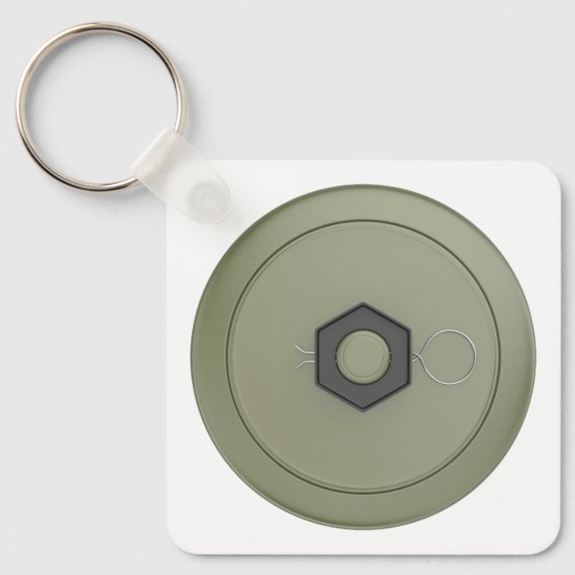 Blast land mine key ring (Front)