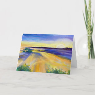 "Blast of Sunrays" Blank Note Card
