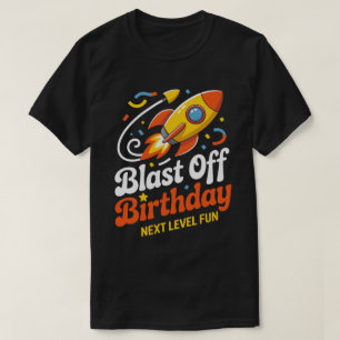 Blast Off Birthday Tee