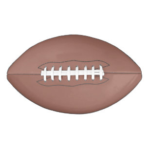Blast-off bronze (solid color) american football