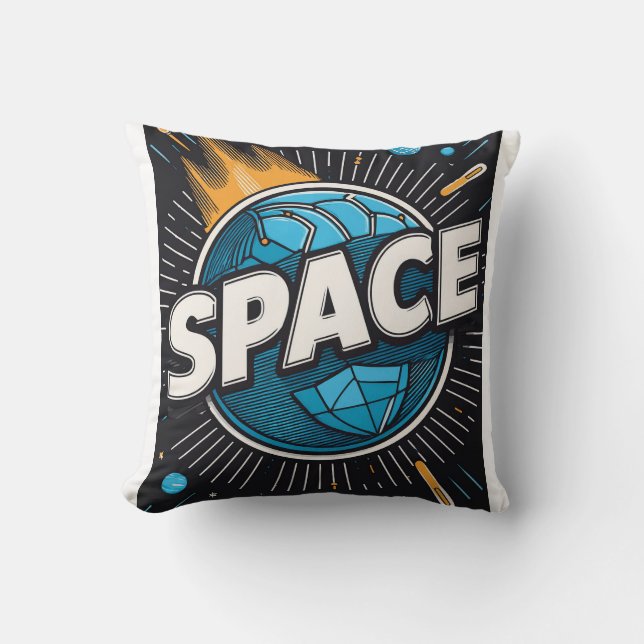  Blast Off! Cushion (Front)