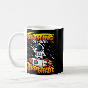 Blast Off Into Third Grade First Day Of School 1  Coffee Mug