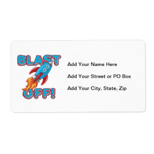 Blast Off Rocket Ship