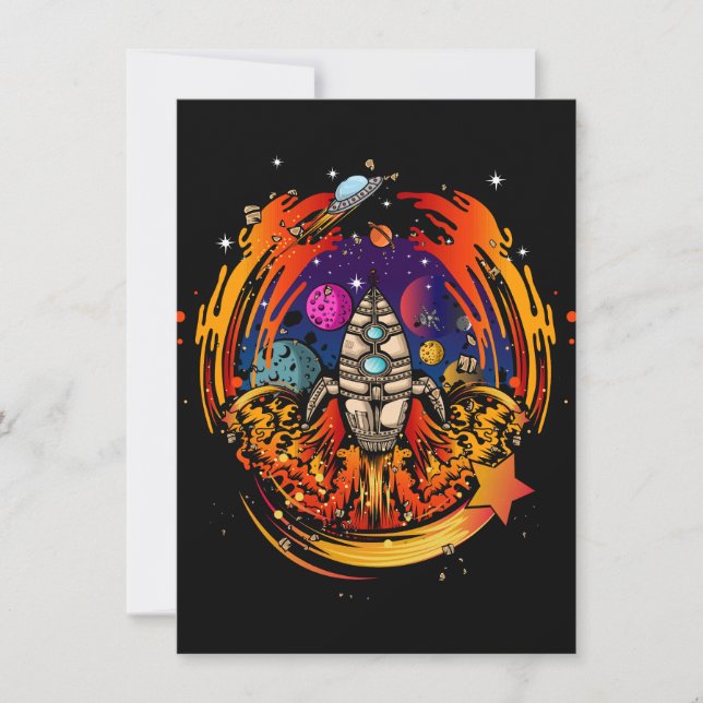 Blast Off Spaceship (Front)