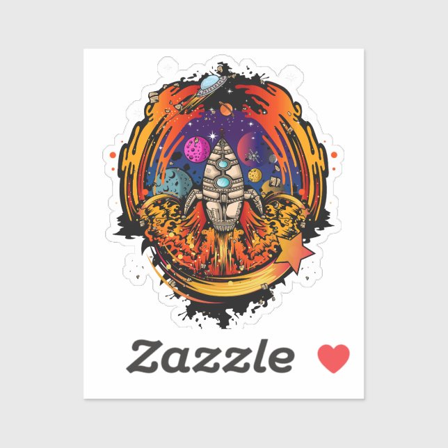 Blast Off Spaceship (Sheet)