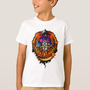 Blast Off Spaceship T-Shirt