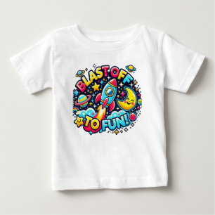 "Blast Off to Fun Tee" Baby T-Shirt