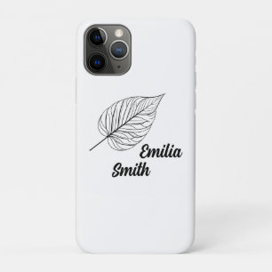 Blatt Umrisse iPhone 11 Pro Case
