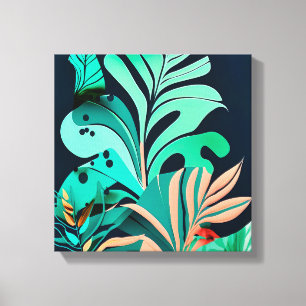Blätter Canvas Print