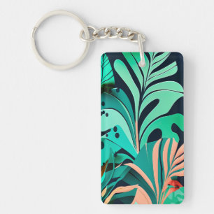 Blätter Key Ring