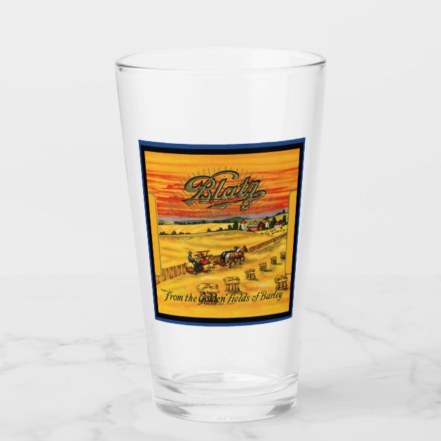 Blatz Beer Glass Mug (Front)