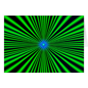 Blau - grüne Stern
