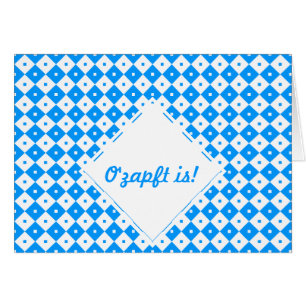 Blau weiß Minimalistisch