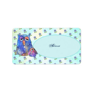 Blaue Eule Label