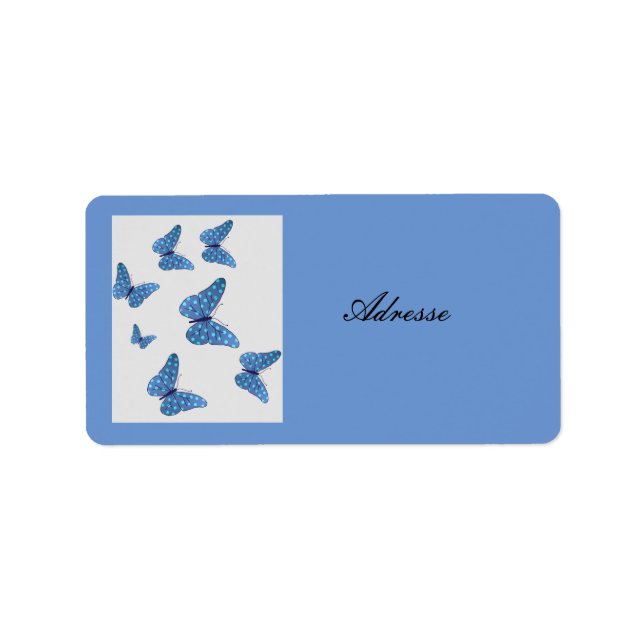 Blaue Punkte  Label (Front)