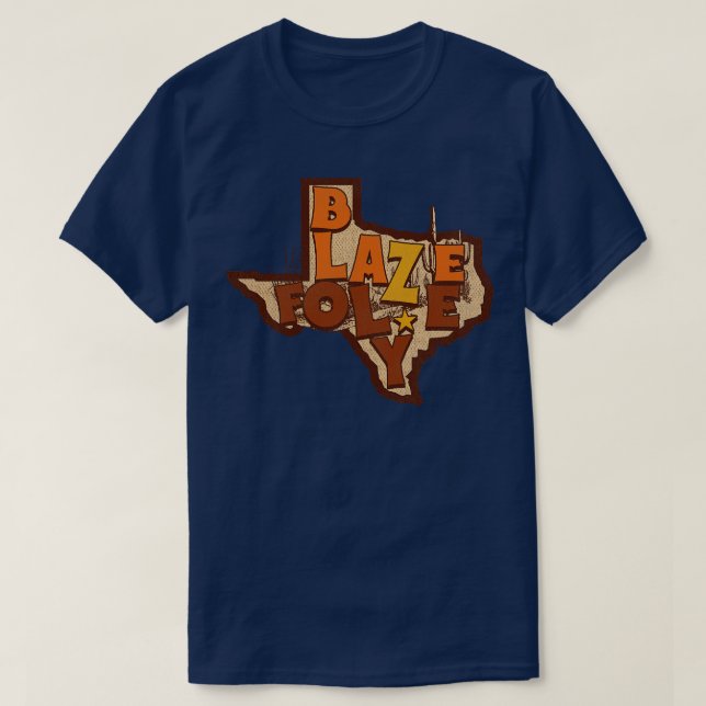Blaze Foley T-Shirt (Design Front)