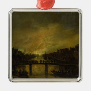 Blaze in Amsterdam Metal Tree Decoration