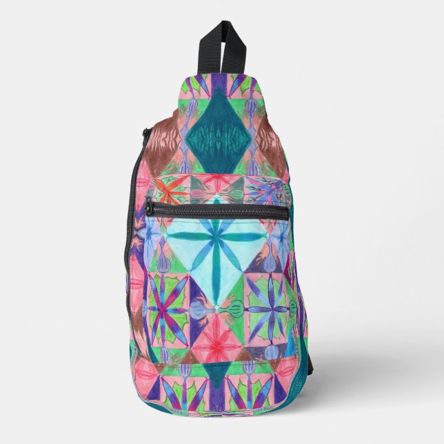 Blaze Multi-C/M's on a sling bag (Front)