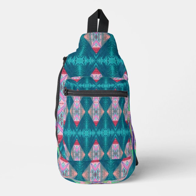 Blaze Multi-C/M's on a sling bag (Front)