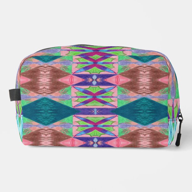Blaze multi-C/M's on a toiletry bag (Front)