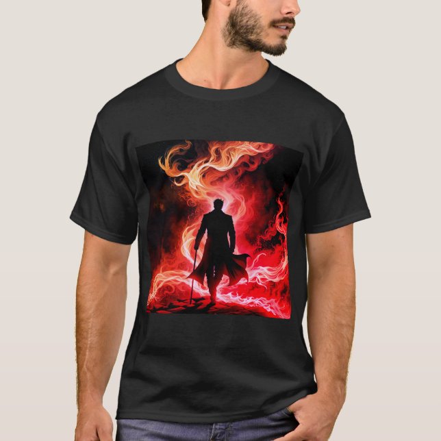 Blaze of Glory: Ignite Your Inner Fire T-Shirt (Front)