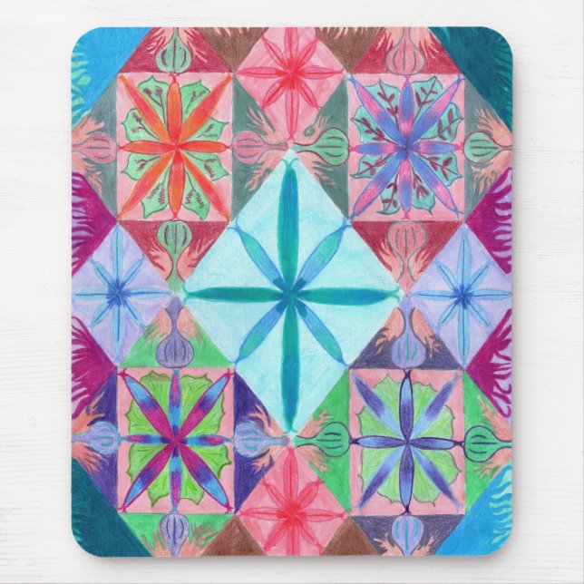 Blaze on a  mouse mat (Front)