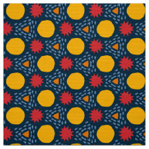 BLAZE - Primary Colour Geometric Kid Shapes on Blu