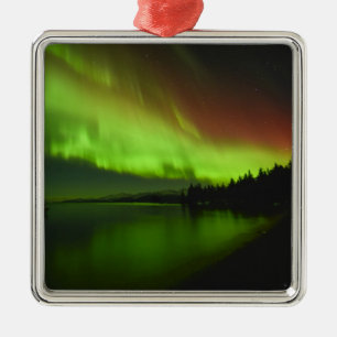 Blazing Aurora Metal Tree Decoration