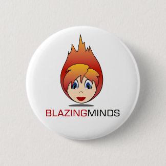 Blazing Badges! 6 Cm Round Badge