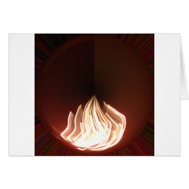 Blazing Beauty: Burning Bright (Front Horizontal)