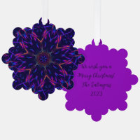 Blazing Beauty Kaleidoscope Christmas Add Text