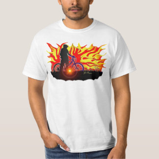 Blazing Bike Rider T-Shirt