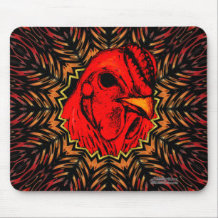 Blazing Brahma Mouse Mat
